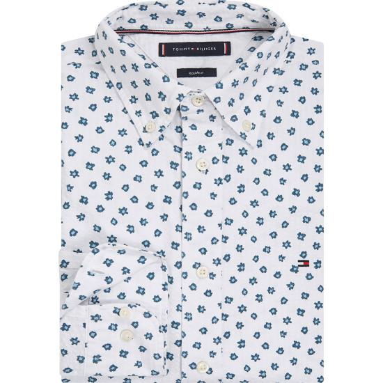 Tommy Hilfiger Λευκό Πουκάμισο Button Down - MW0MW30704
