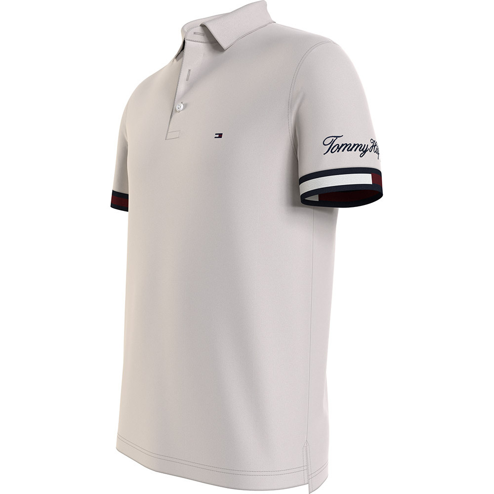 Tommy Hilfiger Εκρού Κοντομάνικο polo - MW0MW30764