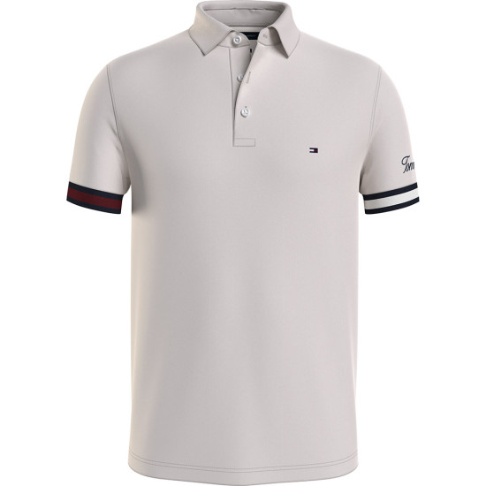 Tommy Hilfiger Εκρού Κοντομάνικο polo - MW0MW30764