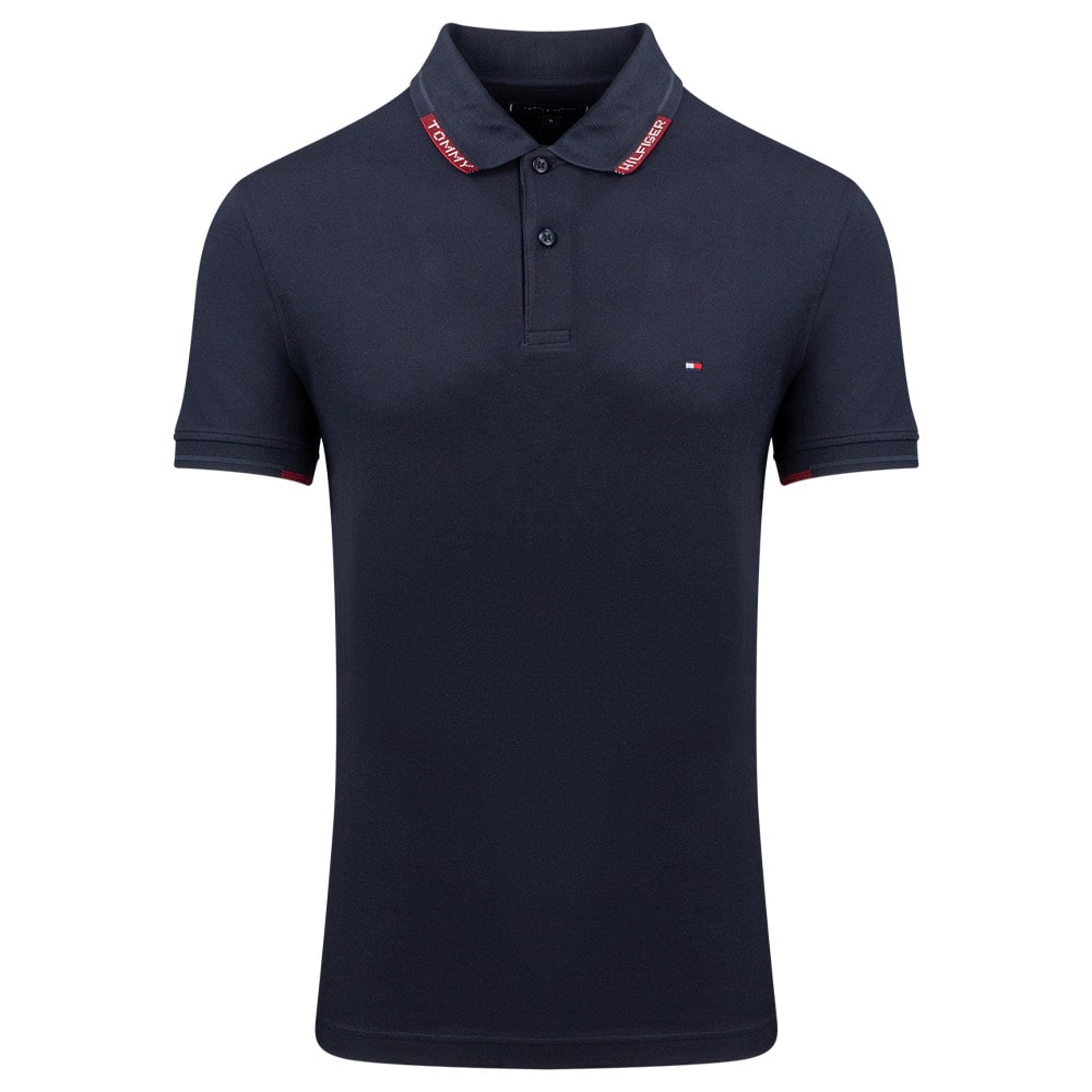 Tommy Hilfiger Μπλε Κοντομάνικο polo - MW0MW30774