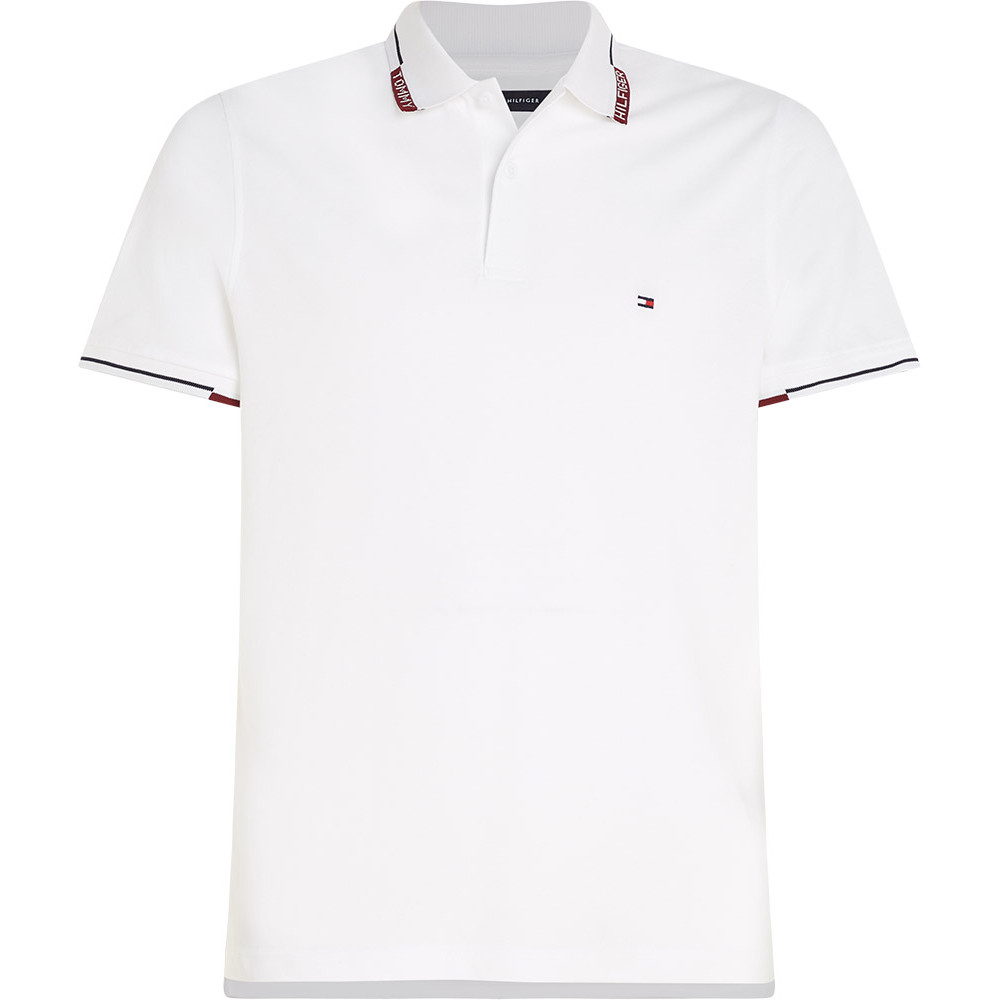 Tommy Hilfiger Λευκό Κοντομάνικο polo - MW0MW30774