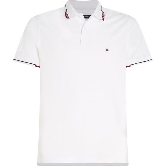 Tommy Hilfiger Λευκό Κοντομάνικο polo - MW0MW30774
