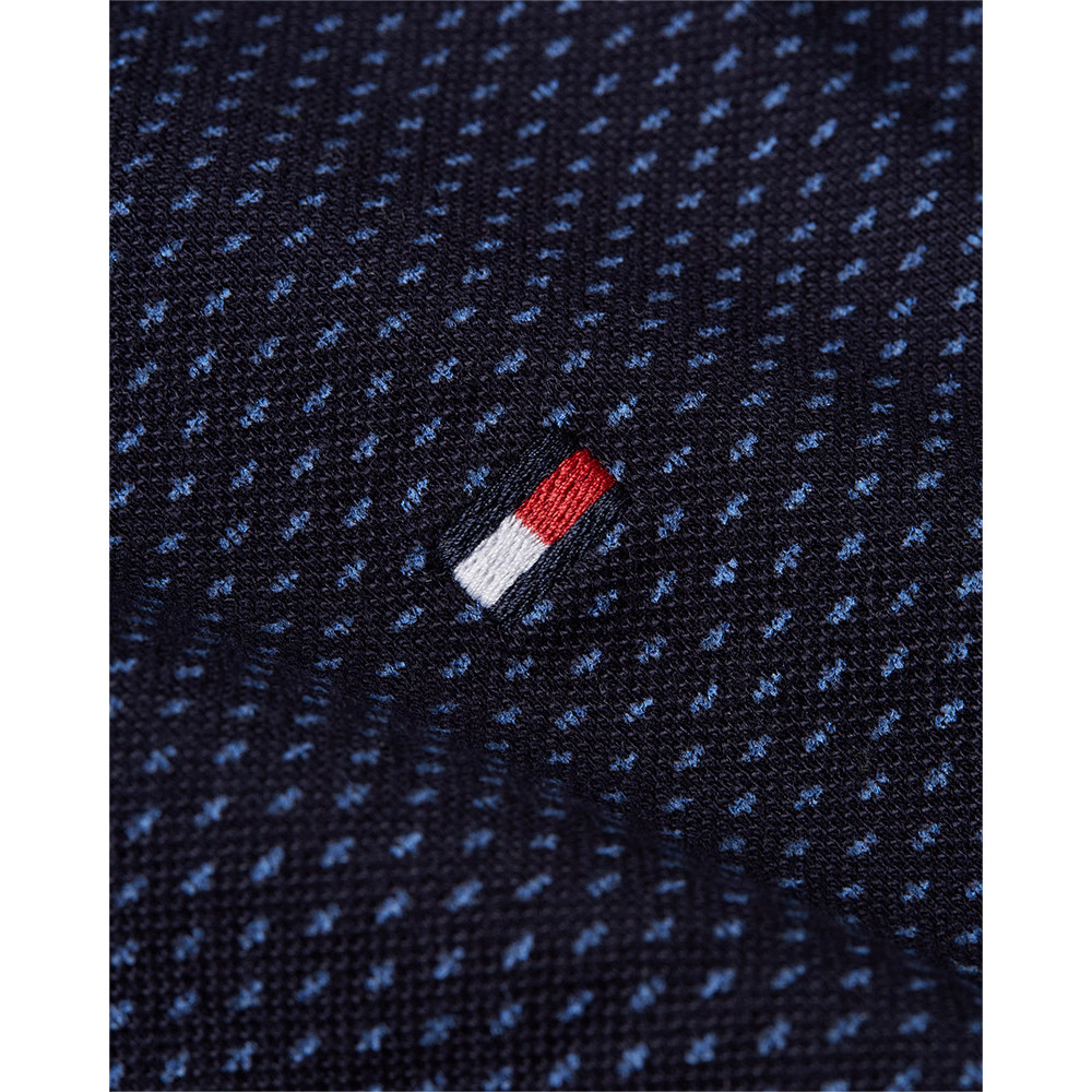 Tommy Hilfiger Μπλε Κοντομάνικο polo - MW0MW30775