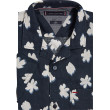Tommy Hilfiger Μπλε Πουκάμισο Floral 100% Linen - MW0MW30891