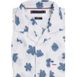 Tommy Hilfiger Λευκό Πουκάμισο Floral 100% Linen - MW0MW30891