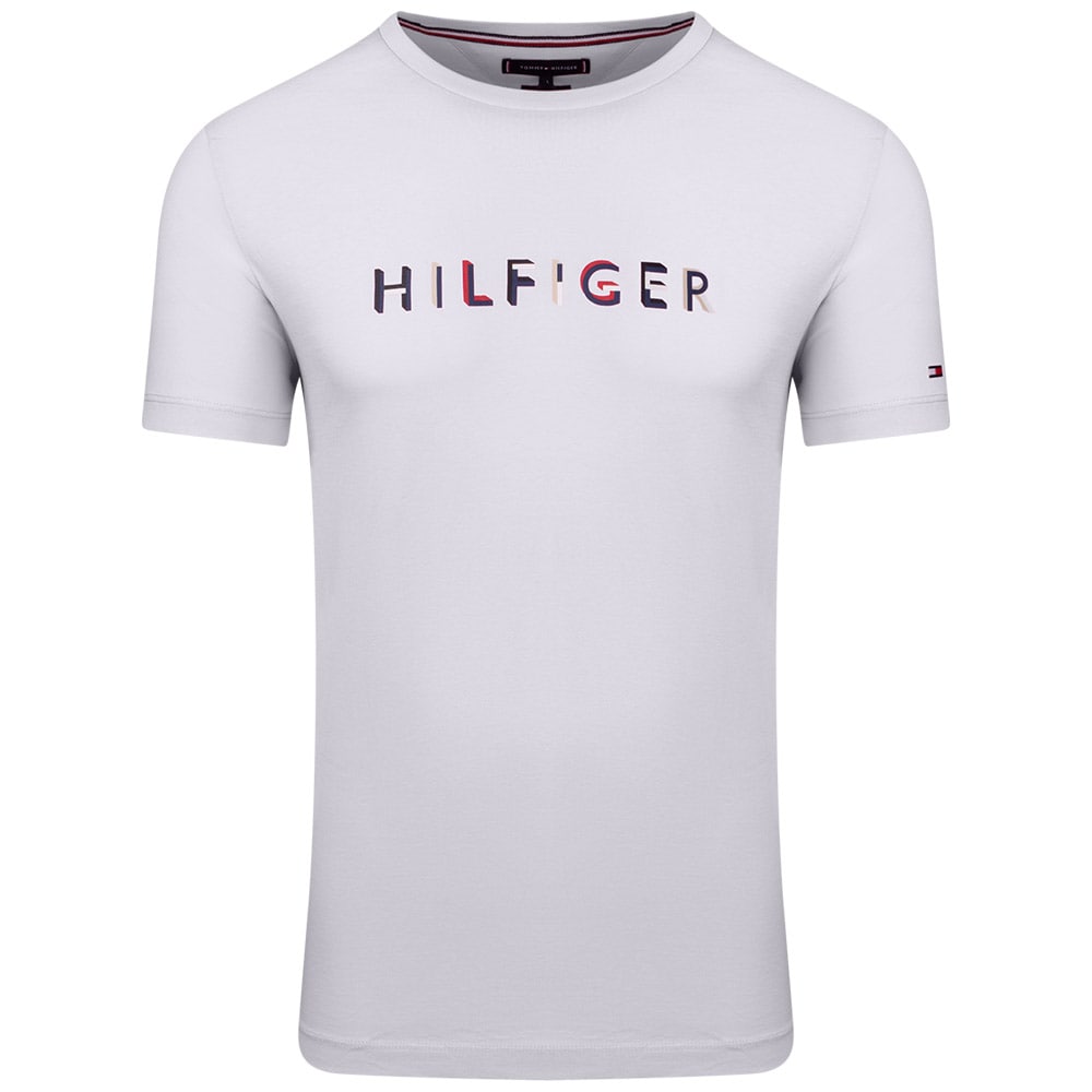 Tommy Hilfiger Λευκό T-shirt C Neck - MW0MW31535