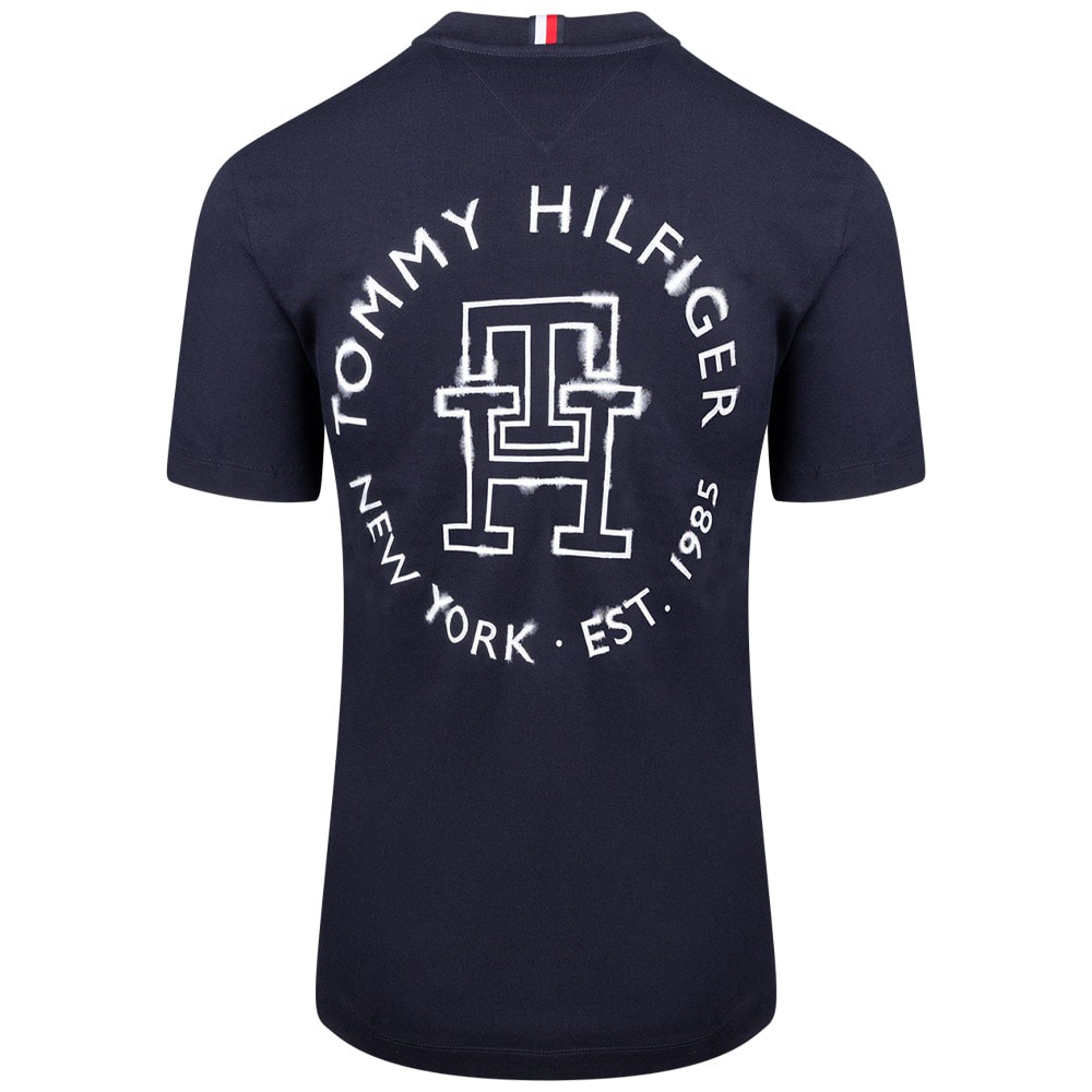 Tommy Hilfiger Μπλε T-shirt C Neck - MW0MW31544