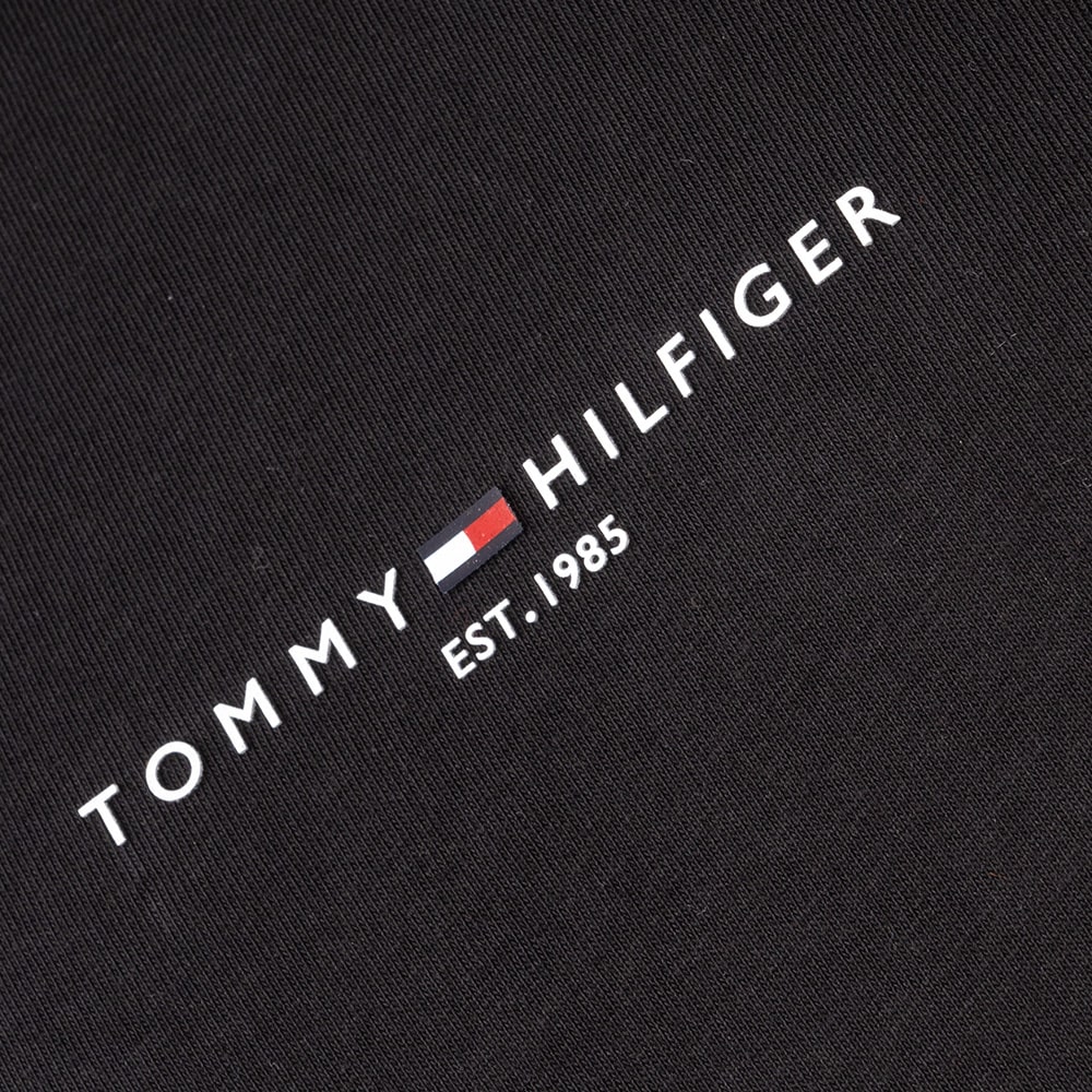 Tommy Hilfiger Μαύρο T-shirt C Neck - MW0MW32584