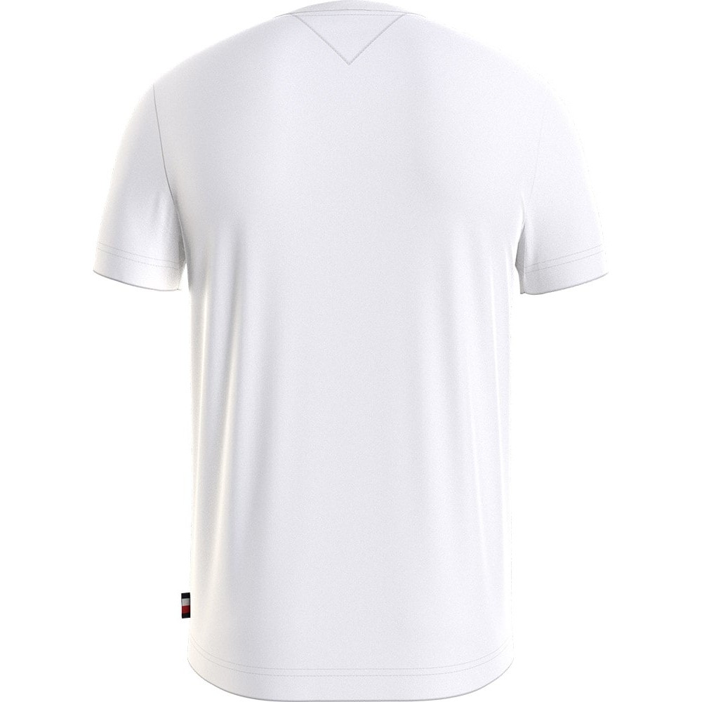 Tommy Hilfiger Λευκό T-shirt C Neck - MW0MW32602