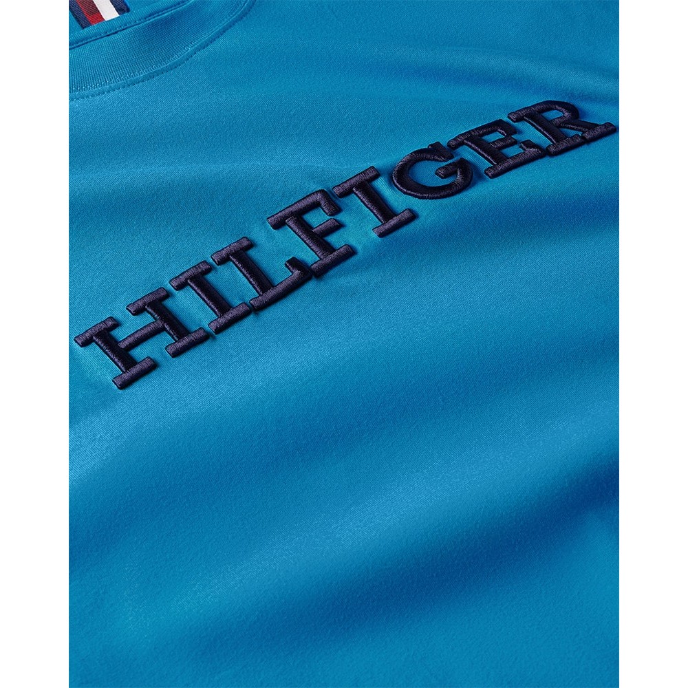 Tommy Hilfiger Μπλε T-shirt C Neck - MW0MW32619