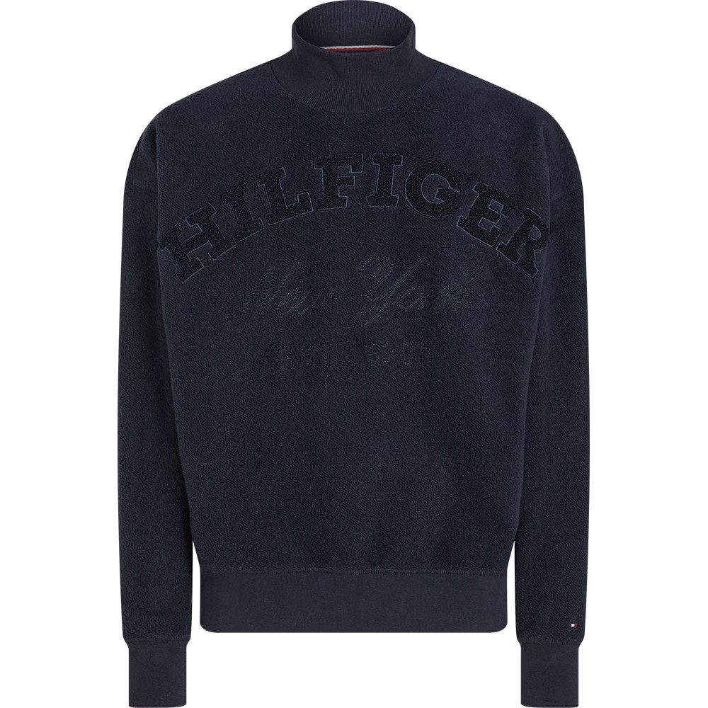 Tommy Hilfiger Μπλε Φούτερ High Neck - MW0MW32675
