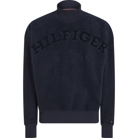 Tommy Hilfiger Μπλε Φούτερ High Neck - MW0MW32675