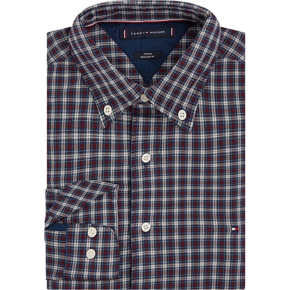Tommy Hilfiger Κόκκινο Καρό Πουκάμισο Button Down - MW0MW32854