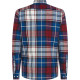 Tommy Hilfiger Μπλε Καρό Πουκάμισο Button Down - MW0MW32893