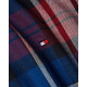 Tommy Hilfiger Μπλε Καρό Πουκάμισο Button Down - MW0MW32893