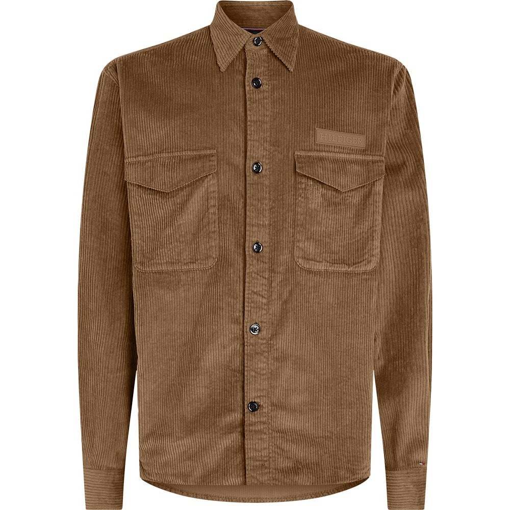 Tommy Hilfiger Μπεζ Πουκάμισο Κοτλέ - MW0MW32903
