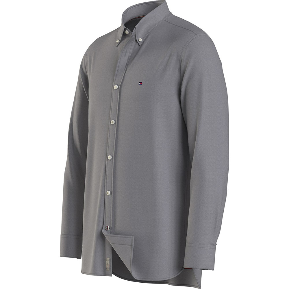Tommy Hilfiger Γκρι Πουκάμισο Button Down - MW0MW33305