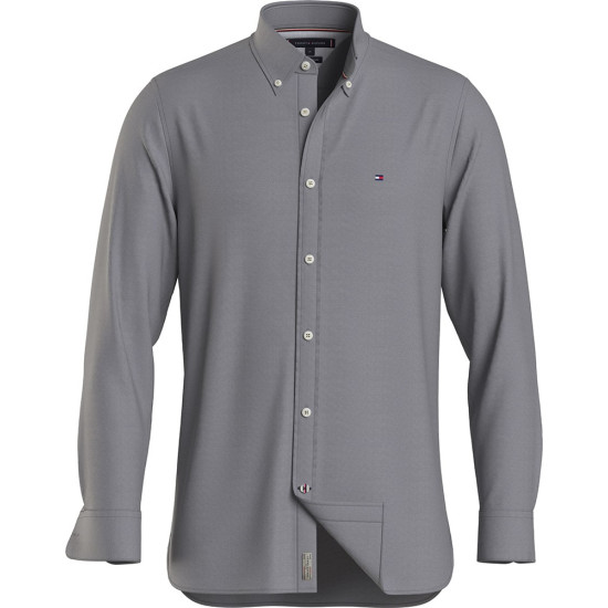 Tommy Hilfiger Γκρι Πουκάμισο Button Down - MW0MW33305