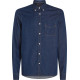 Tommy Hilfiger Μπλε Πουκάμισο Button Down Denim - MW0MW33331