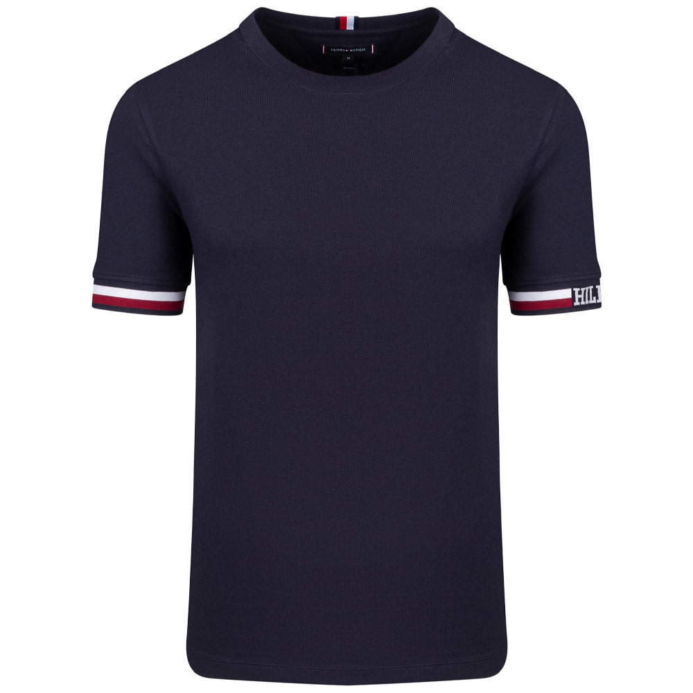 Tommy Hilfiger Μπλε T-shirt C Neck - MW0MW33678