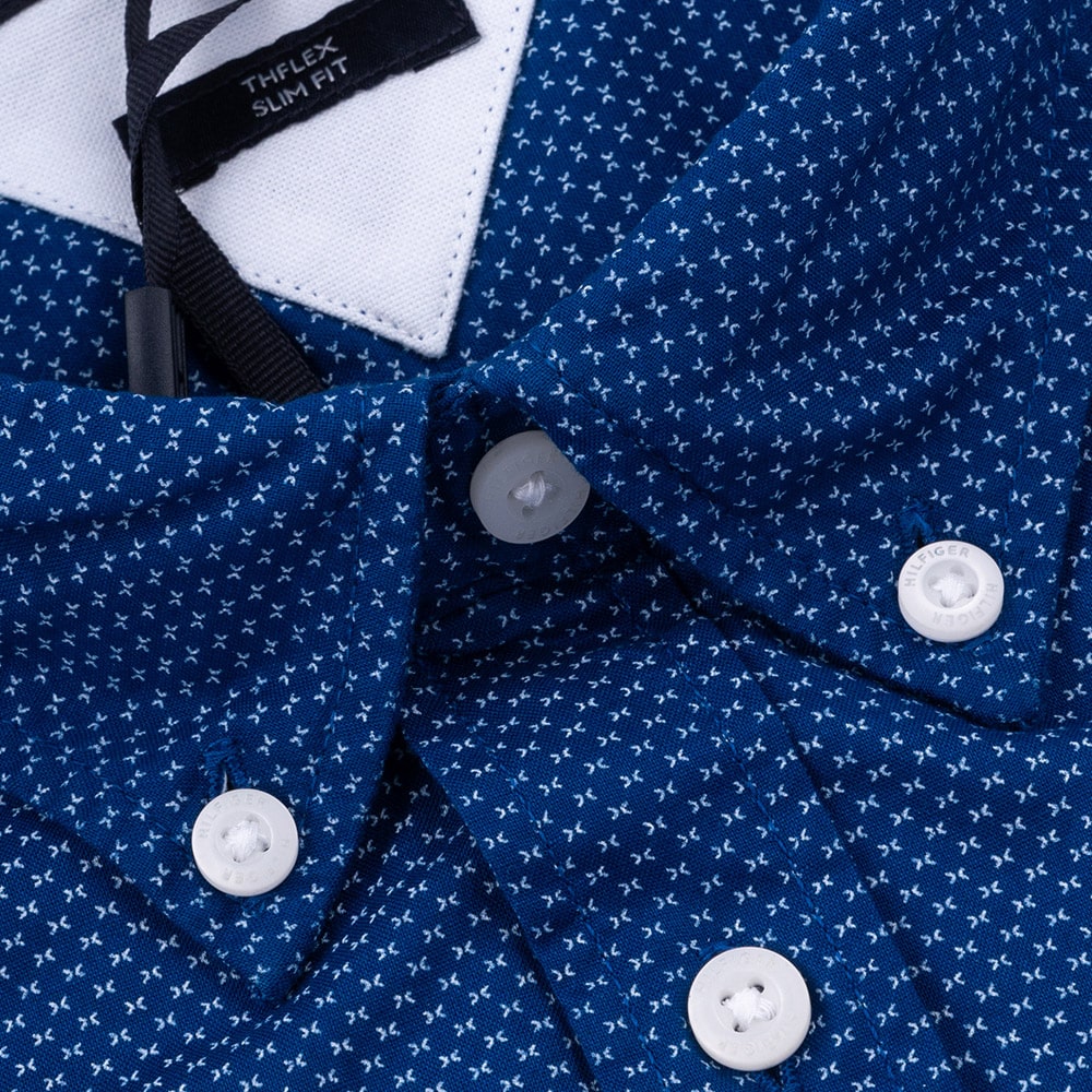Tommy Hilfiger Μπλε Πουκάμισο Button Down - MW0MW33762