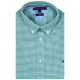 Tommy Hilfiger Λευκό/Πράσινο Καρό Πουκάμισο Button Down - MW0MW33764