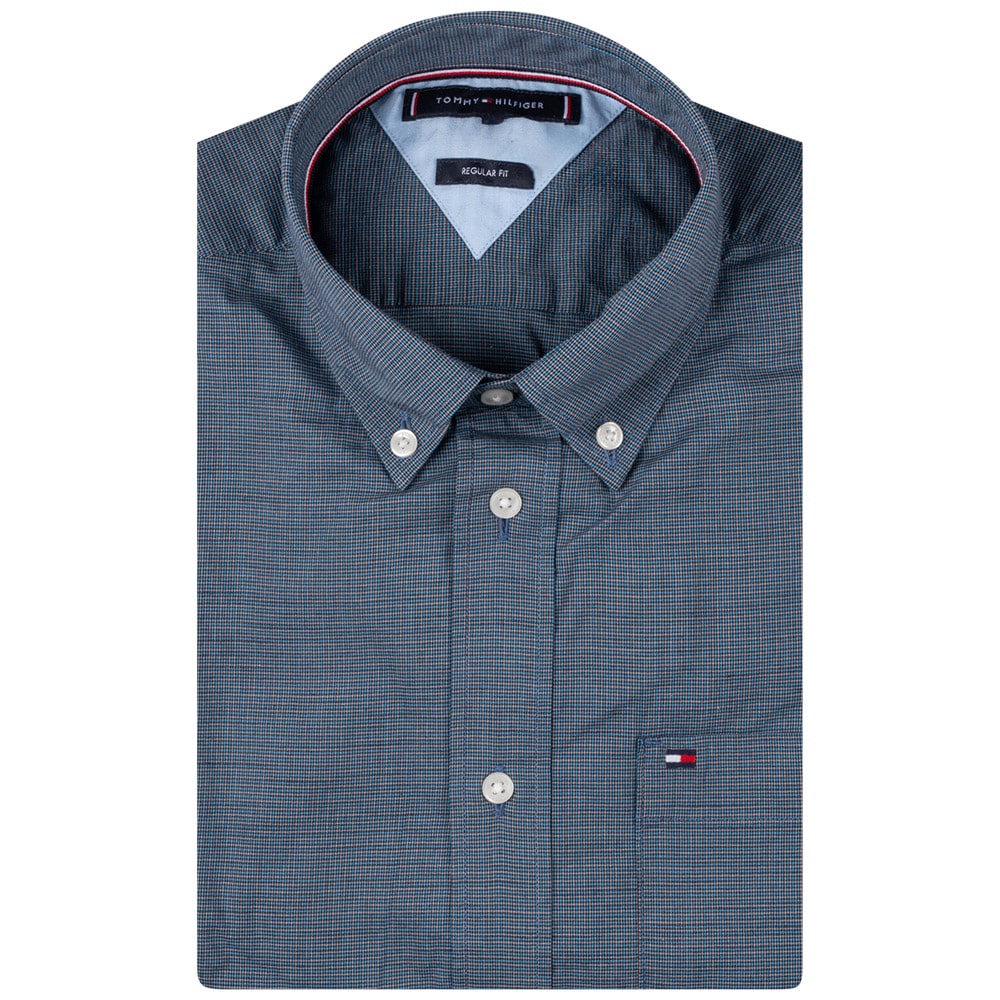 Tommy Hilfiger Μπλε Πουκάμισο Button Down - MW0MW33881