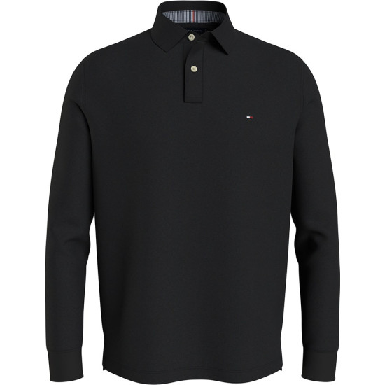 Tommy Hilfiger Μαύρο Μακρυμάνικο polo - MW0MW34102