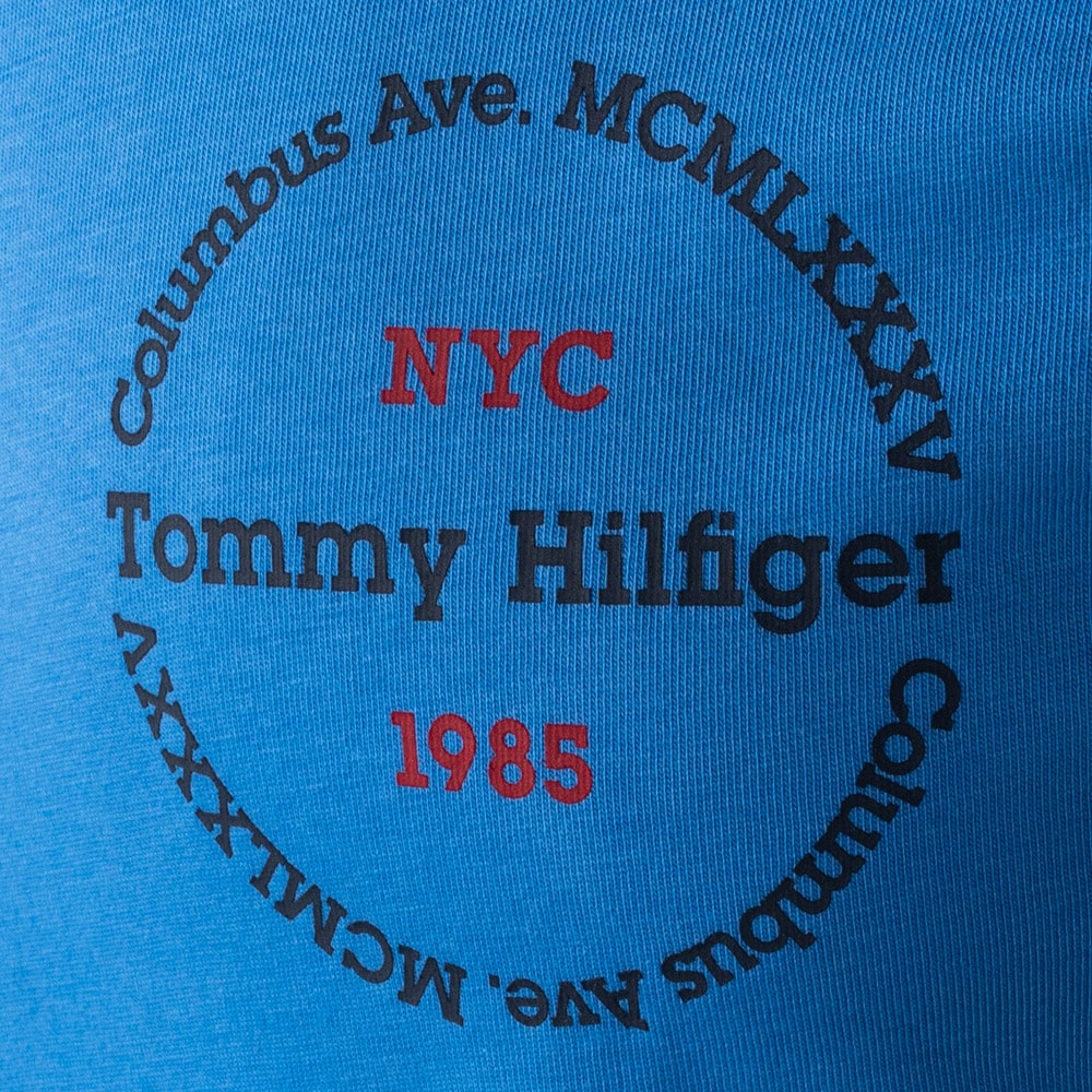 Tommy Hilfiger Μπλε T-shirt C Neck - MW0MW34390