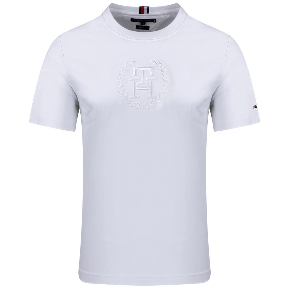 Tommy Hilfiger Λευκό T-shirt - MW0MW34394