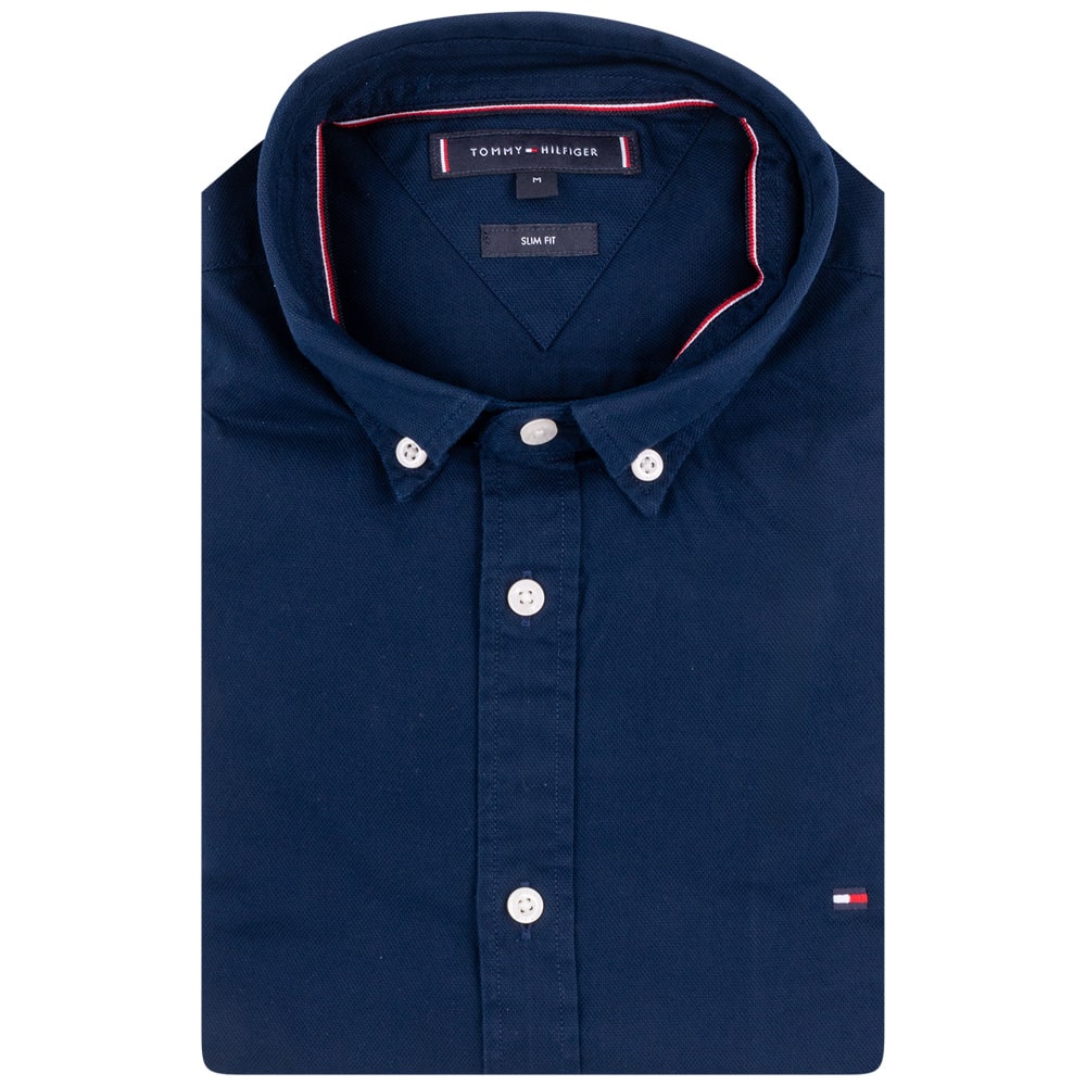 Tommy Hilfiger Μπλε Πουκάμισο Button Down - MW0MW34568