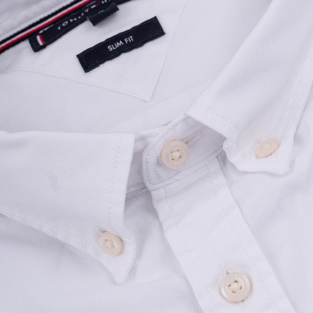 Tommy Hilfiger Λευκό Πουκάμισο Button Down - MW0MW34568