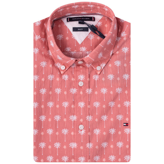Tommy Hilfiger Ροζ Πουκάμισο Button Down - MW0MW34582
