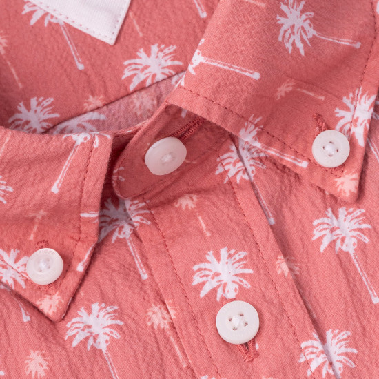 Tommy Hilfiger Ροζ Πουκάμισο Button Down - MW0MW34582