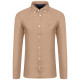 Tommy Hilfiger Μπεζ Πουκάμισο Button Down 100% Λινό - MW0MW34602