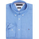 Tommy Hilfiger Μπλε Πουκάμισο Button Down 100% Λινό - MW0MW34602