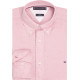 Tommy Hilfiger Ροζ Πουκάμισο Button Down 100% Λινό - MW0MW34602