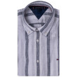 Tommy Hilfiger Λευκό Ριγέ Πουκάμισο 100% Λινό - MW0MW34612
