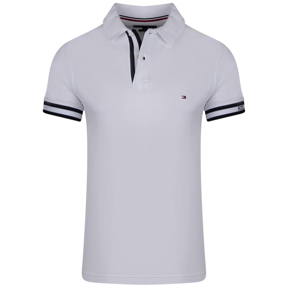 Tommy Hilfiger Λευκό Κοντομάνικο polo - MW0MW34737