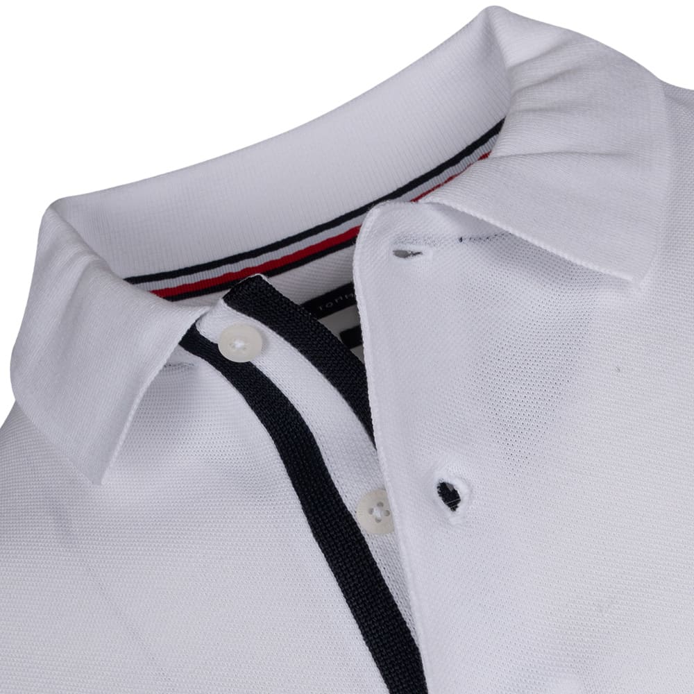 Tommy Hilfiger Λευκό Κοντομάνικο polo - MW0MW34737