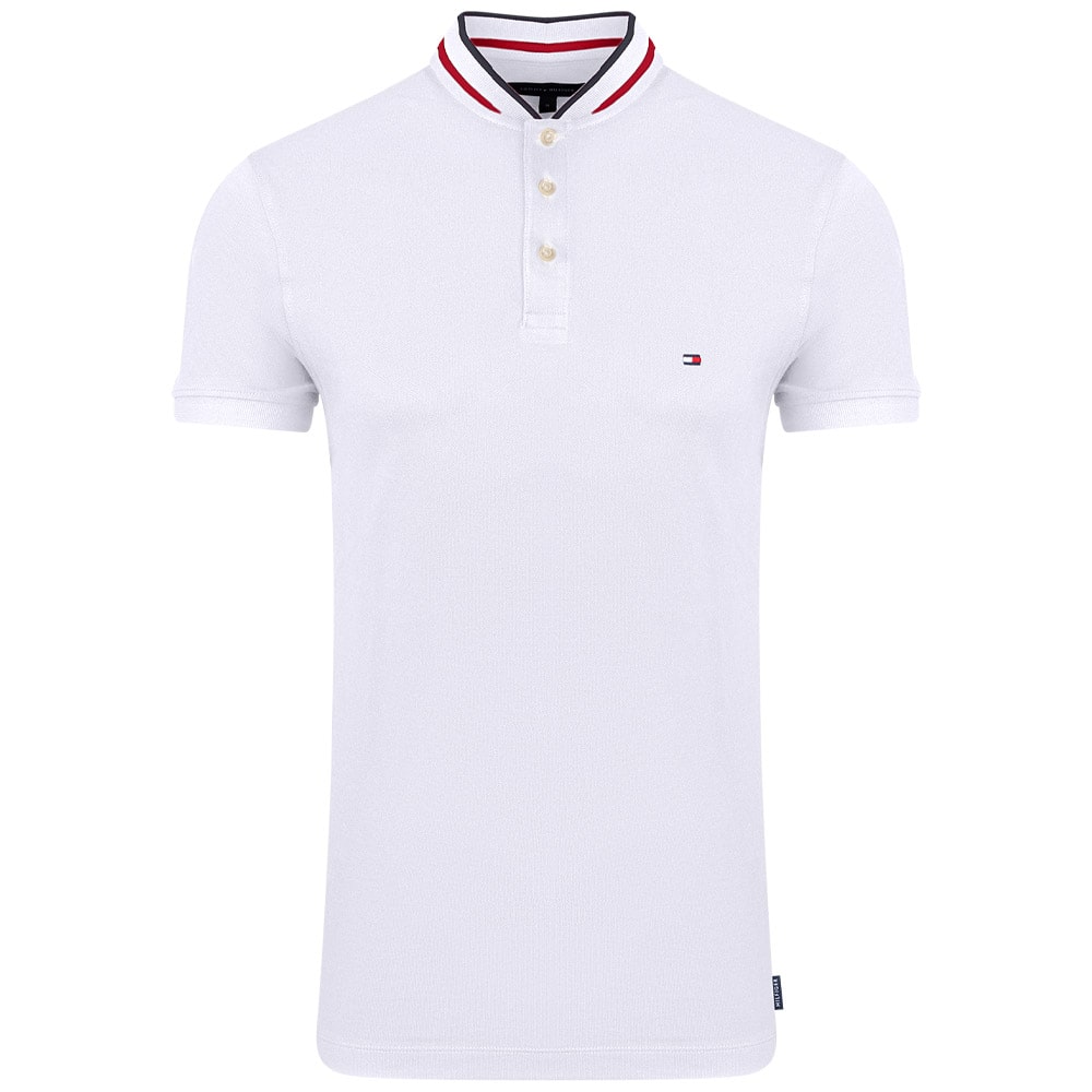 Tommy Hilfiger Λευκό Κοντομάνικο polo - MW0MW34752