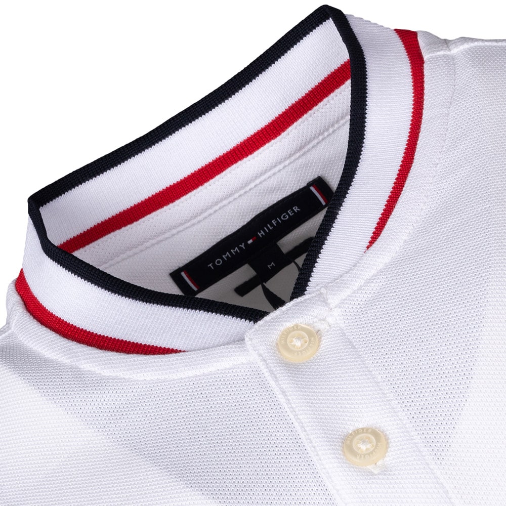 Tommy Hilfiger Λευκό Κοντομάνικο polo - MW0MW34752