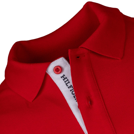 Tommy Hilfiger Κόκκινο Κοντομάνικο polo - MW0MW34753
