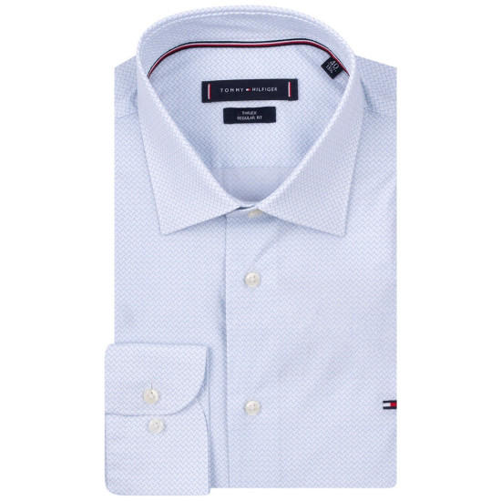 Tommy Hilfiger Λευκό Πουκάμισο Με Μικροσχέδιο - MW0MW35312