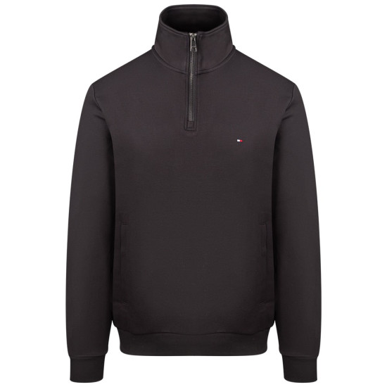 Tommy Hilfiger Μαύρο Φούτερ Half Zip - MW0MW36510