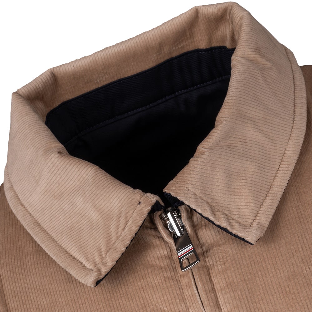 Tommy Hilfiger Μπεζ/Μπλε Μπουφάν Reversible - MW0MW36588