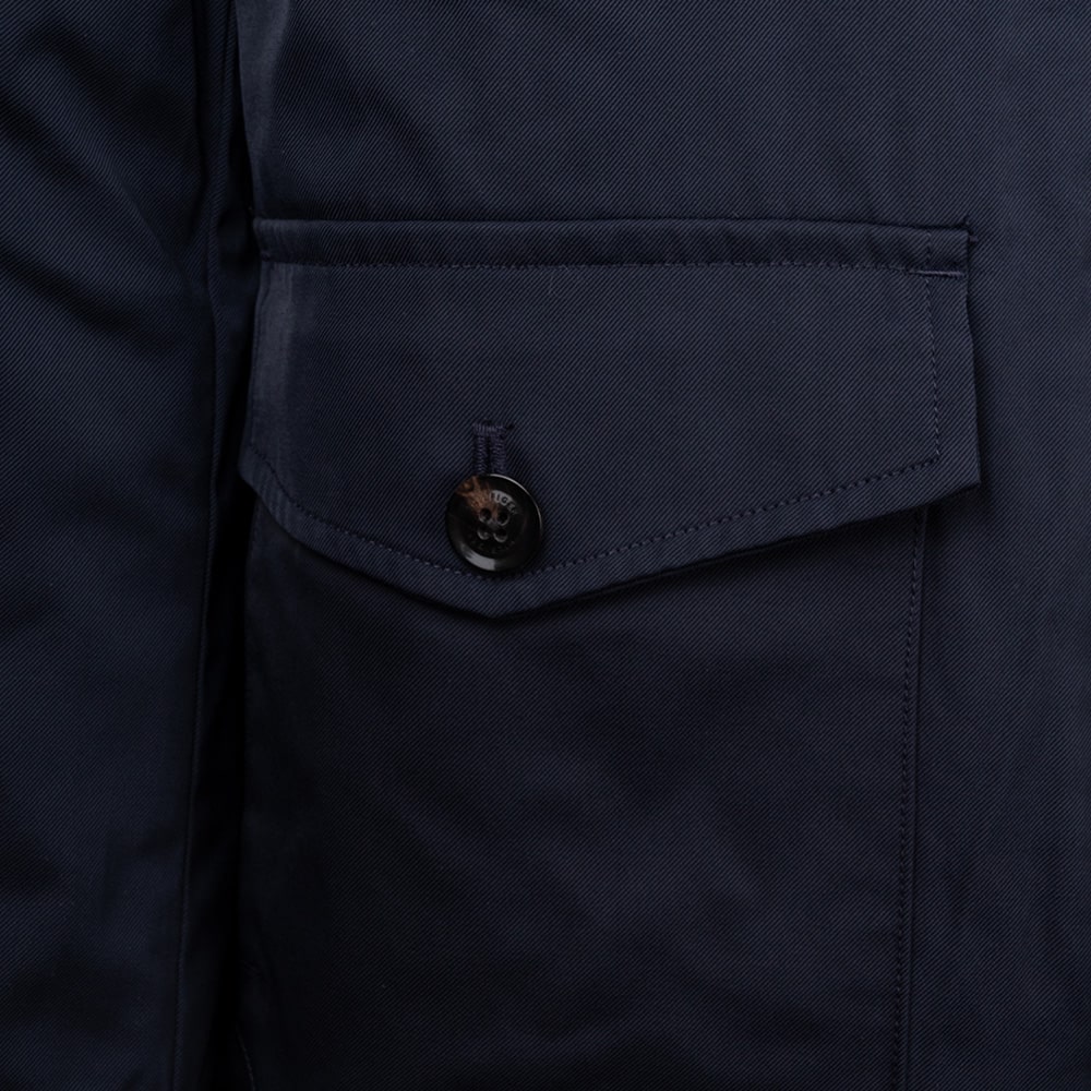 Tommy Hilfiger Μπεζ/Μπλε Μπουφάν Reversible - MW0MW36588