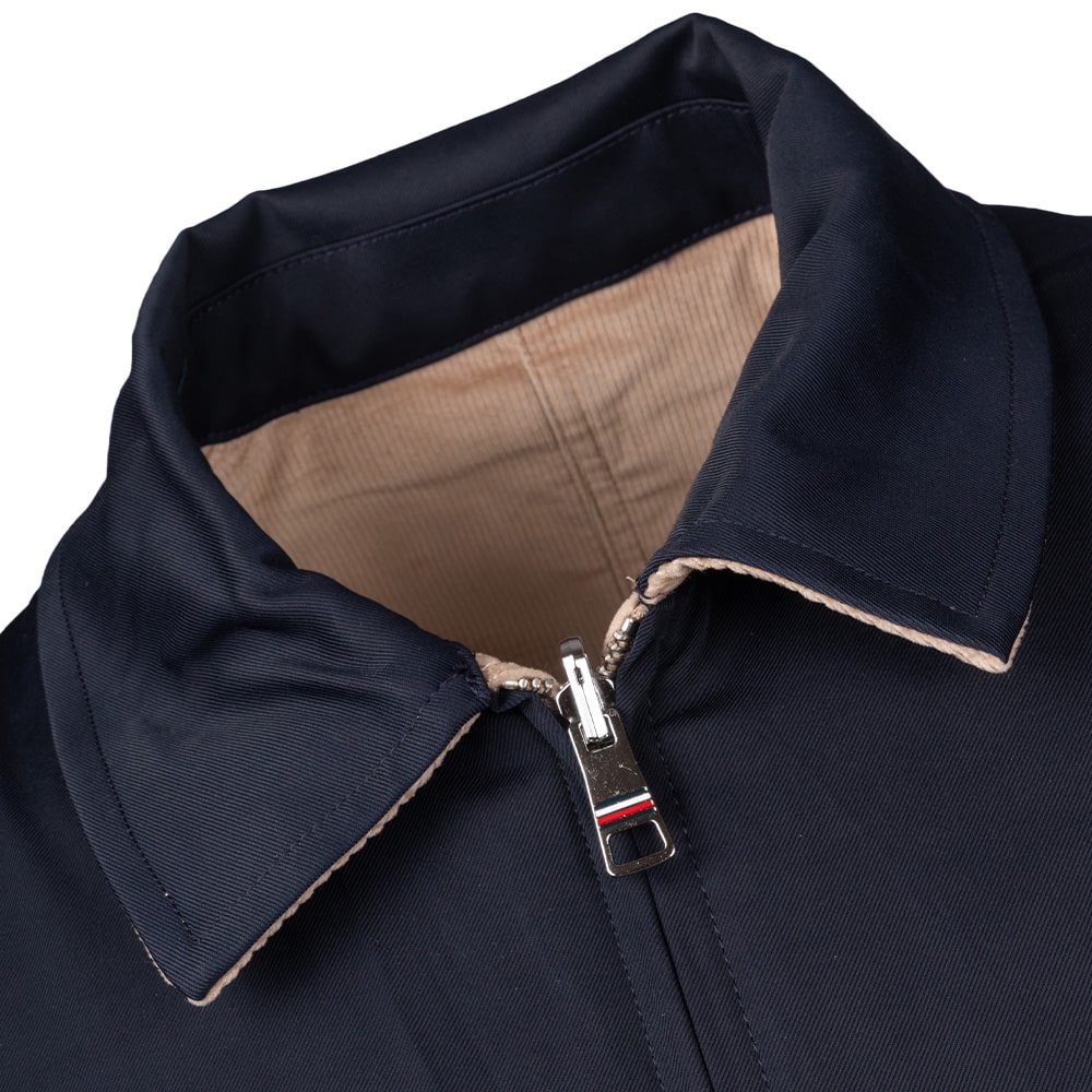 Tommy Hilfiger Μπεζ/Μπλε Μπουφάν Reversible - MW0MW36588