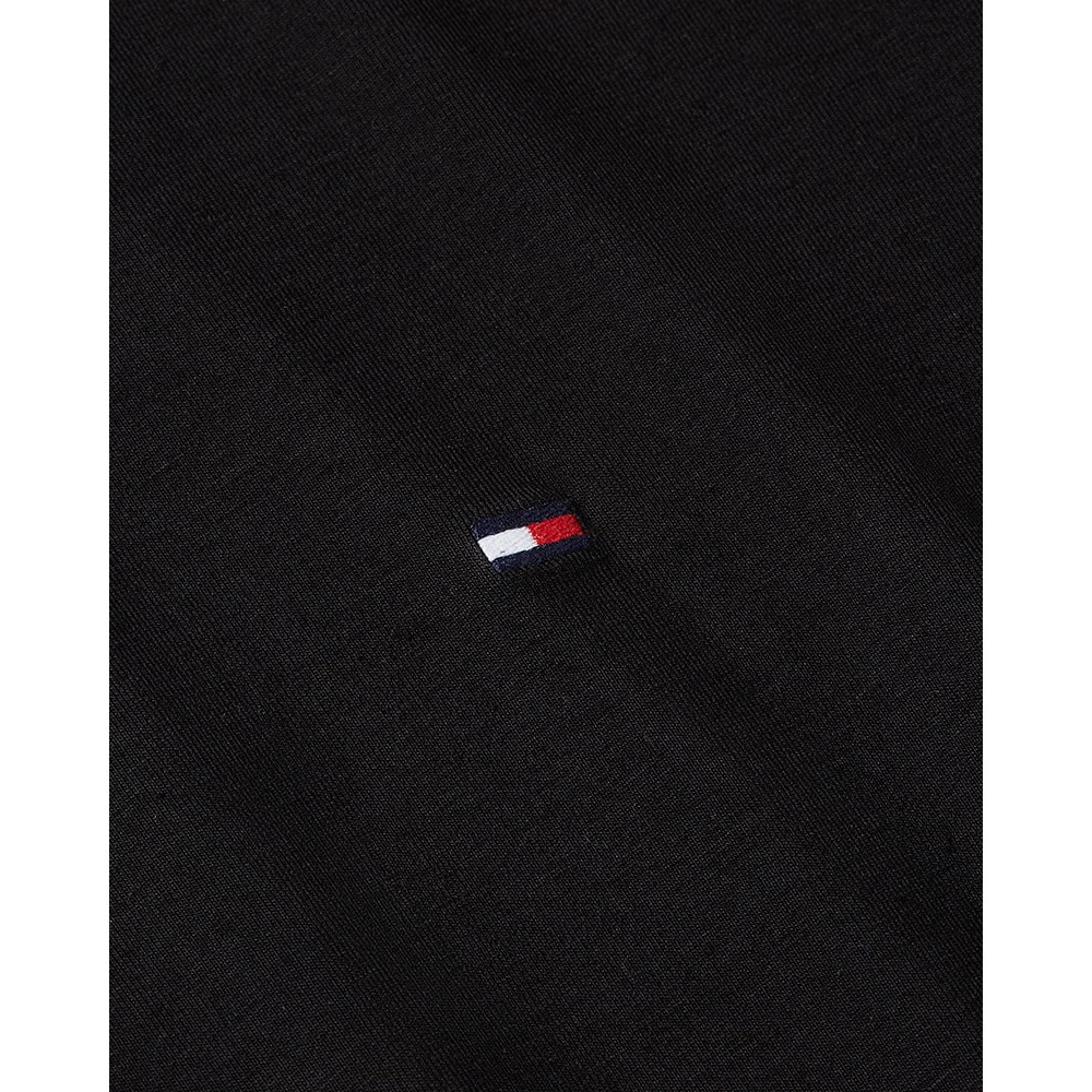 Tommy Hilfiger Μαύρο T-shirt C Neck - MW0MW37313