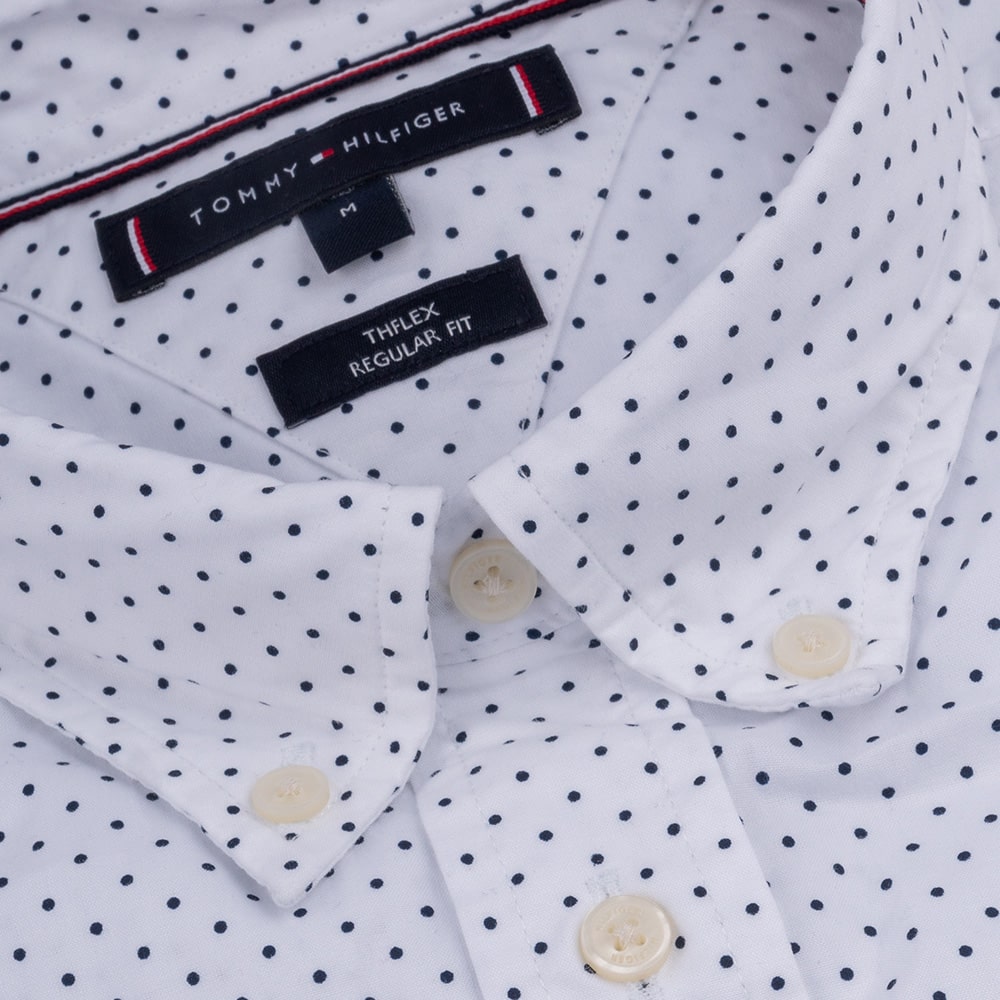 Tommy Hilfiger Λευκό Πουκάμισο Button Down - MW0MW37554